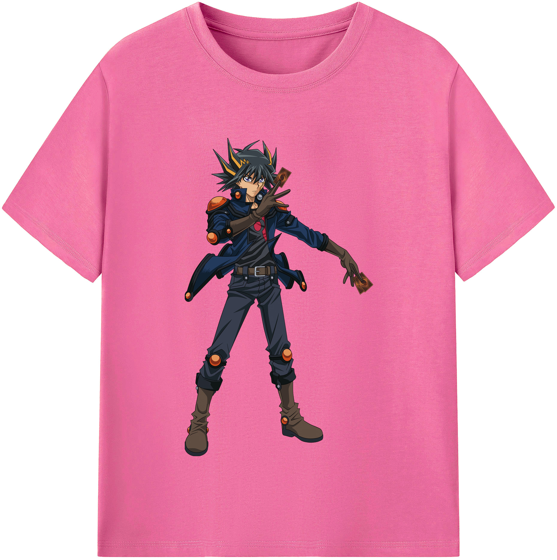 （画像用） 遊☆戯☆王 Yu-Gi-Oh! レディースカジュアルプリントTシャツ（綿100％）
